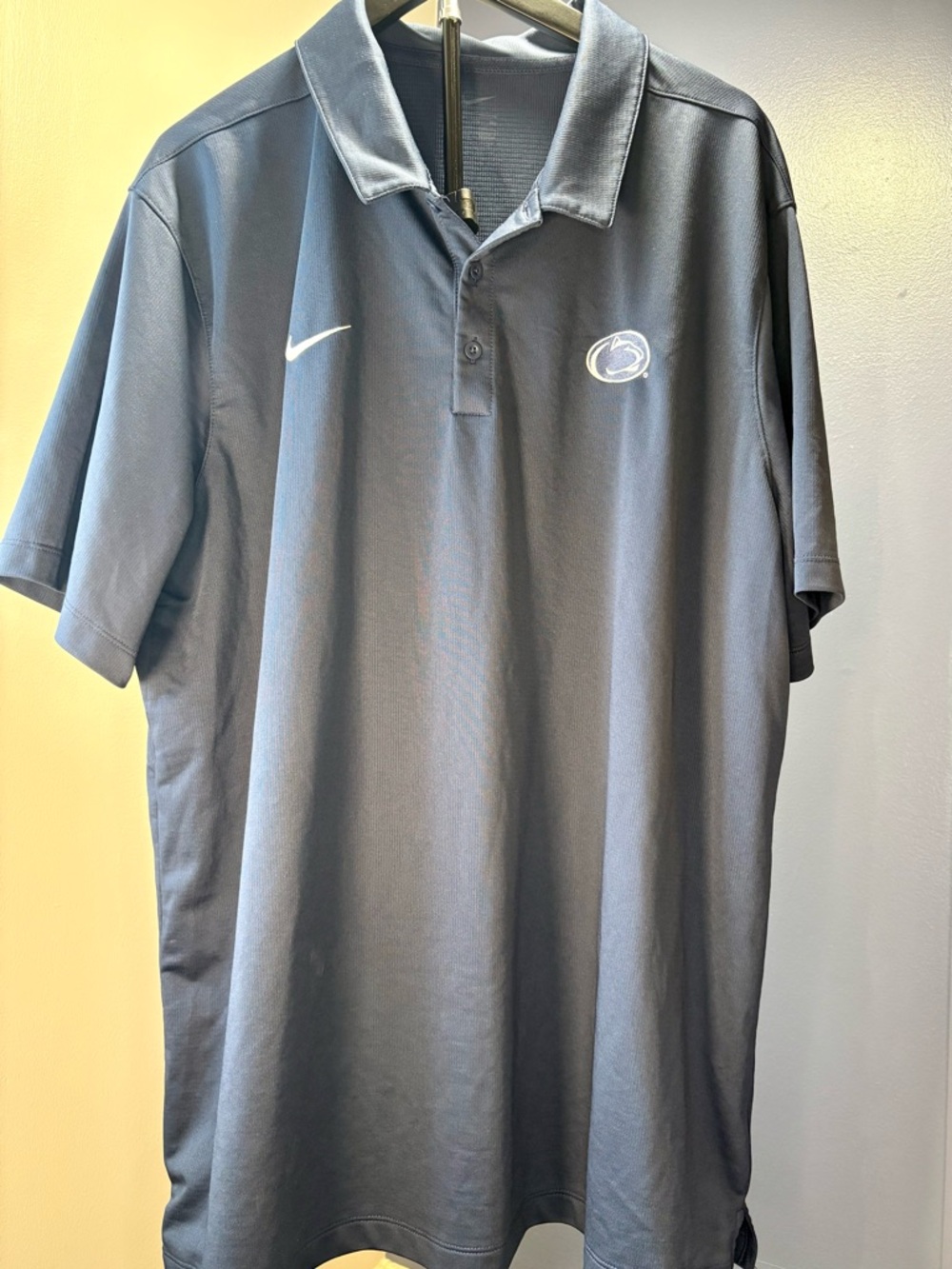 Nike Men’s Dark Blue Polo with Penn State Logo
